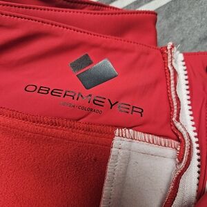 Obermeyer Red Ski pants